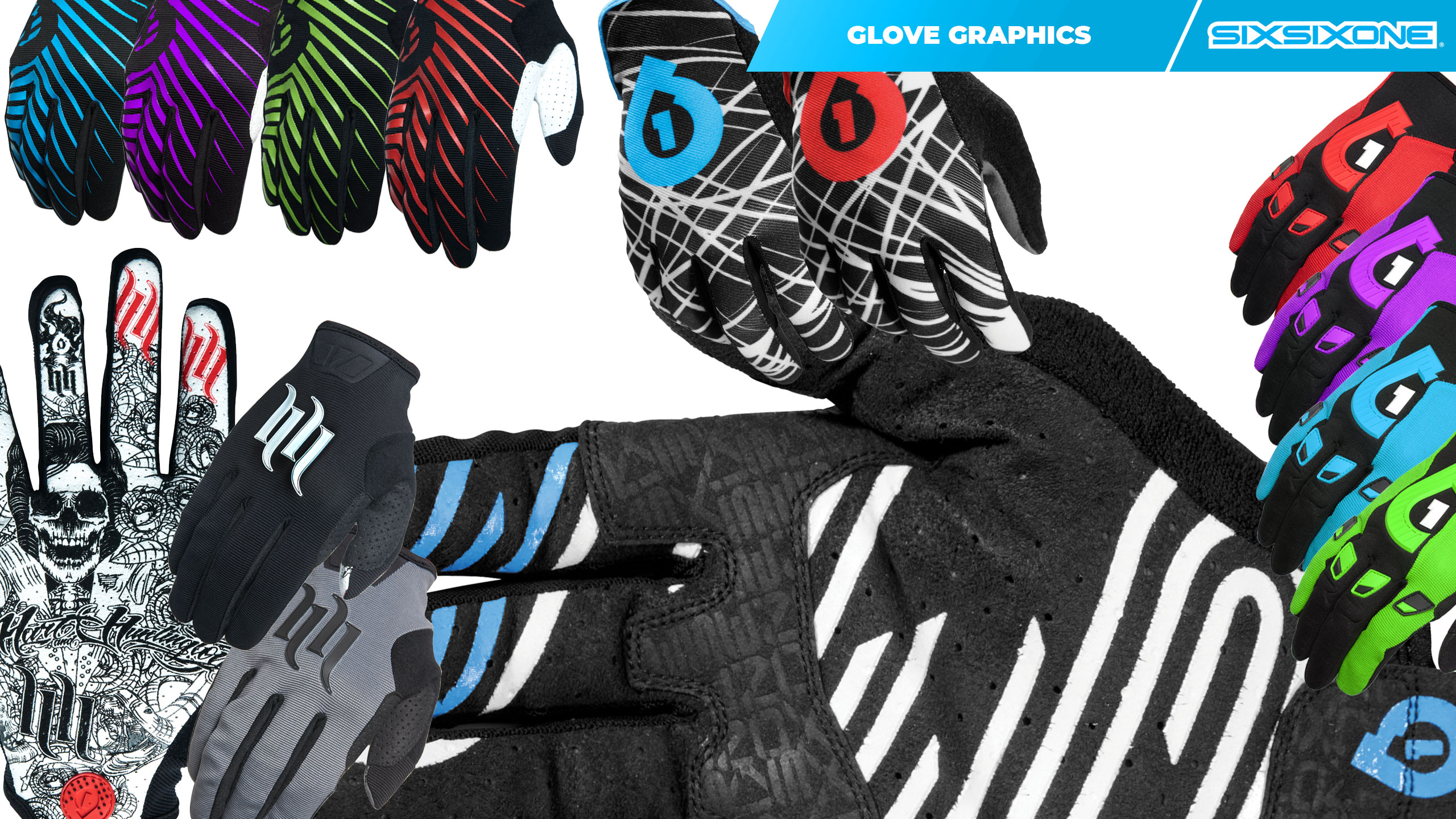 SixSixOne Glove Graphics