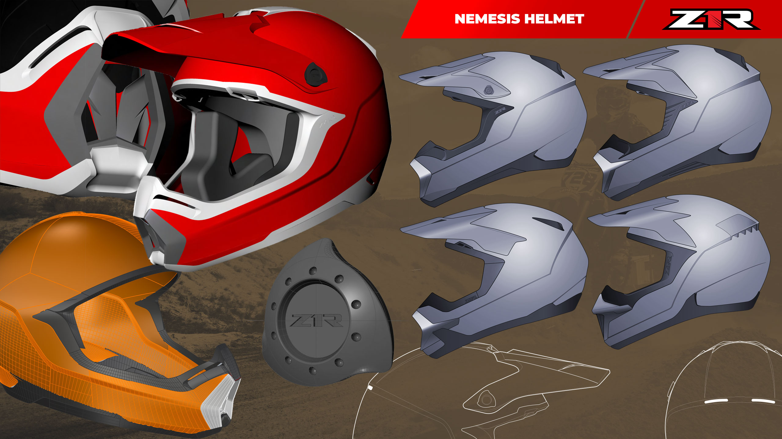 Z1R Nemesis Helmet